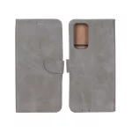 کیف چرمی موبایل مگنتی Xiaomi Redmi Note 12 Pro 4G / Redmi Note 11 Pro - خاکستری
