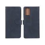 کیف چرمی موبایل مگنتی Xiaomi Redmi Note 10 4G / Redmi Note 10S / Poco M5S - سرمه ای