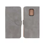 کیف چرمی موبایل مگنتی Xiaomi Redmi Note 9S / Redmi Note 9 Pro / Redmi Note 9 Pro Max - خاکستری