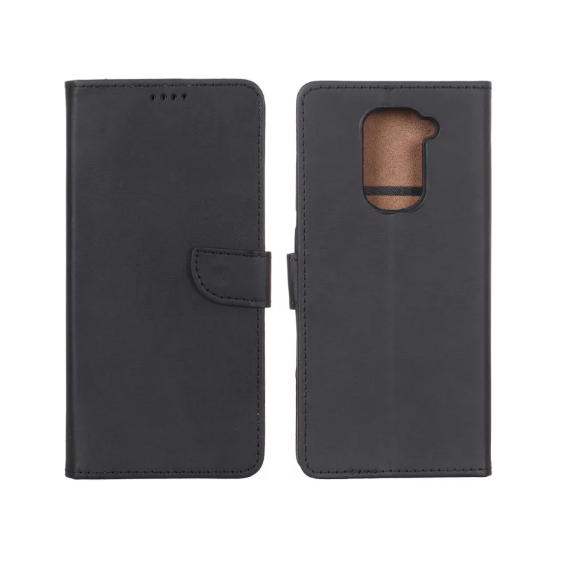 کیف چرمی موبایل مگنتی Xiaomi Redmi Note 9 / Redmi 10X 5G / Redmi 10X Pro 5G - مشکی - تصویر 2