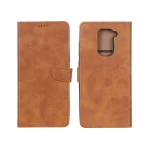 کیف چرمی موبایل مگنتی Xiaomi Redmi Note 9 / Redmi 10X 5G / Redmi 10X Pro 5G - عسلی