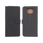 کیف چرمی موبایل مگنتی Xiaomi Poco X3 / Poco X3 Pro / Poco X3 NFC - مشکی