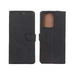 کیف چرمی موبایل مگنتی Xiaomi Redmi A5 / Poco C71 - مشکی