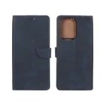 کیف چرمی موبایل مگنتی Xiaomi Redmi A5 / Poco C71 - سرمه ای