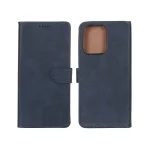 کیف چرمی موبایل مگنتی Xiaomi Redmi 13C / Poco C65 - سرمه ای