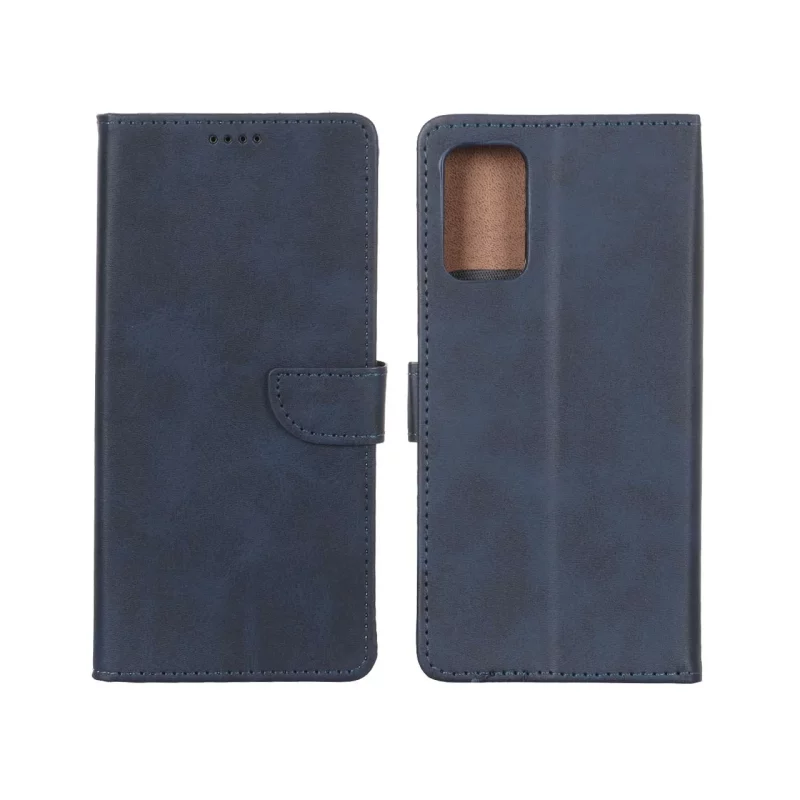 کیف چرمی موبایل مگنتی Xiaomi Poco M3 Pro / Redmi Note 10 5G / Redmi Note 11 SE - سرمه ای - تصویر 2