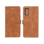 کیف چرمی موبایل مگنتی Xiaomi Poco M3 Pro / Redmi Note 10 5G / Redmi Note 11 SE - عسلی