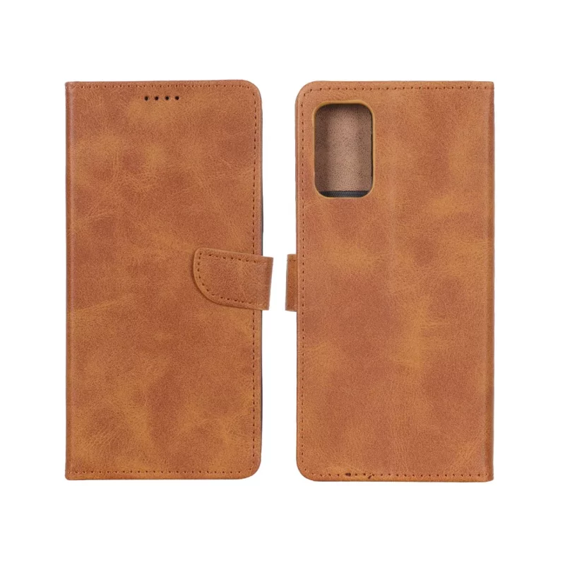 کیف چرمی موبایل مگنتی Xiaomi Poco M3 Pro / Redmi Note 10 5G / Redmi Note 11 SE - عسلی - تصویر 2