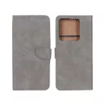 کیف چرمی موبایل مگنتی Xiaomi Redmi Note 13 Pro 5G / Poco X6 5G - خاکستری