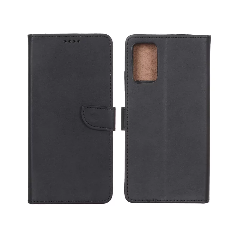 کیف چرمی موبایل مگنتی Xiaomi Poco M3 / Redmi 9T 4G - مشکی - تصویر 2