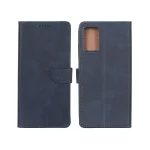کیف چرمی موبایل مگنتی Xiaomi Poco M3 / Redmi 9T 4G - سرمه ای