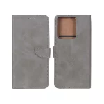 کیف چرمی موبایل مگنتی Xiaomi Redmi 13X / Redmi 13 4G / Poco M6 4G - خاکستری