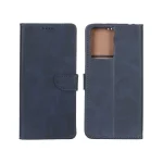 کیف چرمی موبایل مگنتی Xiaomi Redmi Note 12 4G - سرمه ای