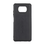 قاب چرمی Text طرح دوخت Xiaomi Poco X3 / Poco X3 Pro / Poco X3 NFC - مشکی
