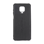 قاب چرمی Text طرح دوخت Xiaomi Redmi Note 9S / Redmi Note 9 Pro / Redmi Note 9 Pro Max - مشکی