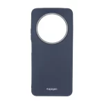قاب Texture لوگودار Spigen مدل Xiaomi Redmi 14C / Redmi A4 / Poco C75 - سرمه ای