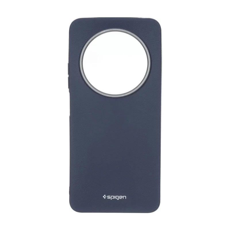 قاب Texture لوگودار Spigen مدل Xiaomi Redmi 14C / Redmi A4 / Poco C75 - سرمه ای - تصویر 2