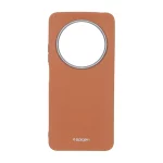 قاب Texture لوگودار Spigen مدل Xiaomi Redmi 14C / Redmi A4 / Poco C75 - کاراملی