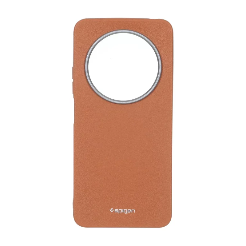 قاب Texture لوگودار Spigen مدل Xiaomi Redmi 14C / Redmi A4 / Poco C75 - کاراملی - تصویر 2