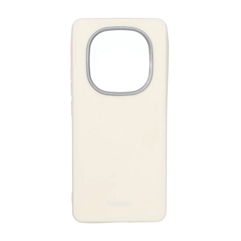 قاب Texture لوگودار Spigen مدل Xiaomi Redmi Note 14 Pro 5G / Redmi Note 14 Pro Plus 5G / Poco X7 5G - کرم - تصویر 2
