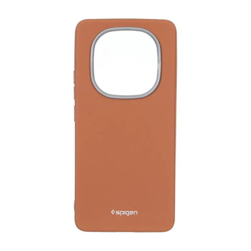 قاب Texture لوگودار Spigen مدل Xiaomi Redmi Note 14 Pro 5G / Redmi Note 14 Pro Plus 5G / Poco X7 5G - کاراملی - تصویر 2