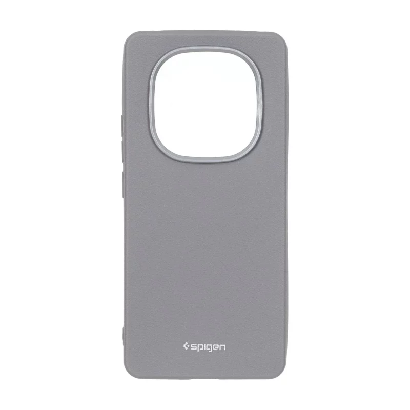 قاب Texture لوگودار Spigen مدل Xiaomi Redmi Note 14 Pro 5G / Redmi Note 14 Pro Plus 5G / Poco X7 5G - طوسی - تصویر 2