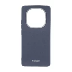 قاب Texture لوگودار Spigen مدل Xiaomi Redmi Note 14 Pro 4G - سرمه ای