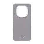 قاب Texture لوگودار Spigen مدل Xiaomi Redmi Note 14 Pro 4G - طوسی