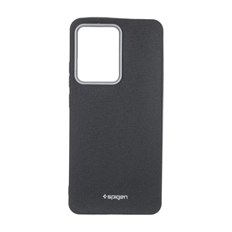 قاب Texture لوگودار Spigen مدل Xiaomi Poco X7 Pro - مشکی - تصویر 2