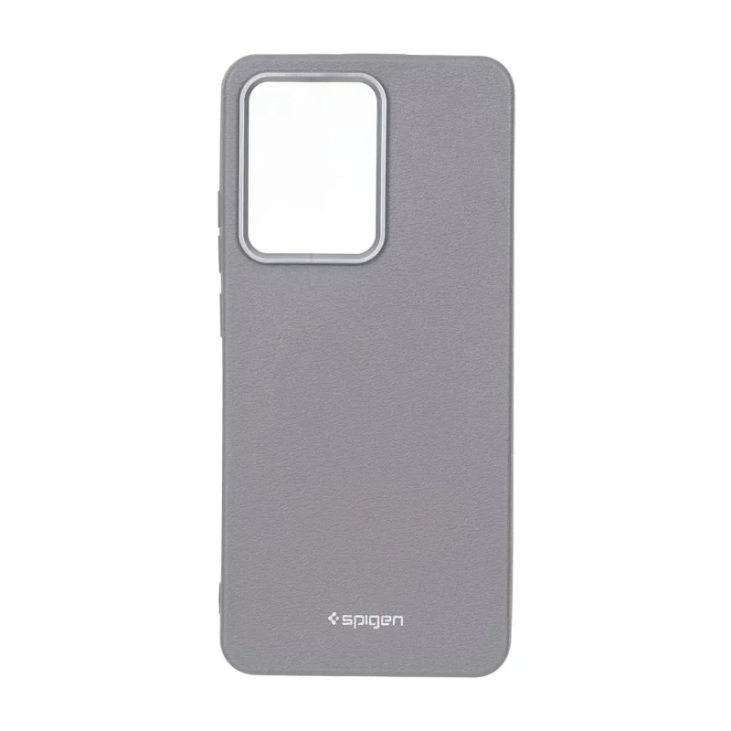 قاب Texture لوگودار Spigen مدل Xiaomi Poco X7 Pro - طوسی - تصویر 2