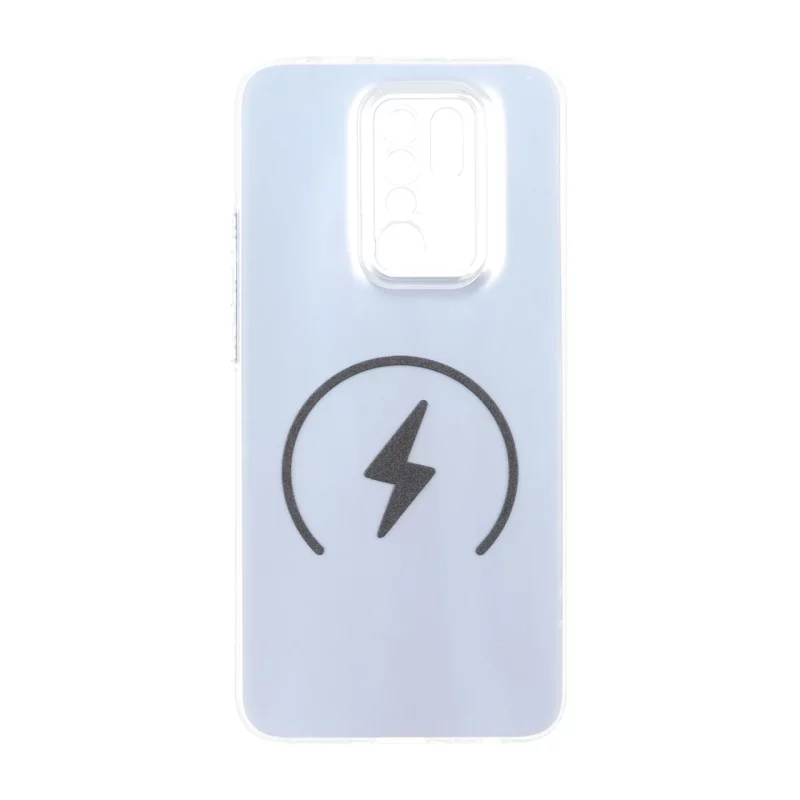 قاب SO COOL طرح مگ سیف Spark لنز شفاف Xiaomi Redmi 9 / Redmi 9 Prime / Poco M2 - نقره ای - تصویر 2