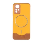 قاب Line Case جیر MagSafe فلزی محافظ لنزدار Xiaomi Redmi Note 12S - نارنجی