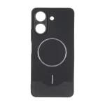 قاب Line Case جیر MagSafe فلزی محافظ لنزدار Xiaomi Redmi 13C / Poco C65 - مشکی