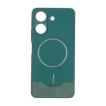 قاب Line Case جیر MagSafe فلزی محافظ لنزدار Xiaomi Redmi 13C / Poco C65 - سبز