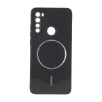 قاب Line Case جیر MagSafe فلزی محافظ لنزدار Xiaomi Redmi Note 8 - مشکی