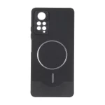 قاب Line Case جیر MagSafe فلزی محافظ لنزدار Xiaomi Redmi Note 12 Pro 4G / Redmi Note 11 Pro - مشکی