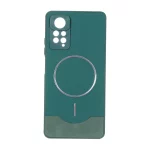 قاب Line Case جیر MagSafe فلزی محافظ لنزدار Xiaomi Redmi Note 12 Pro 4G / Redmi Note 11 Pro - سبز