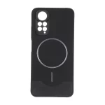 قاب Line Case جیر MagSafe فلزی محافظ لنزدار Xiaomi Redmi Note 11 4G / Redmi Note 11S - مشکی