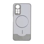 قاب Line Case جیر MagSafe فلزی محافظ لنزدار Xiaomi Redmi Note 11 4G / Redmi Note 11S - طوسی