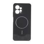 قاب Line Case جیر MagSafe فلزی محافظ لنزدار Xiaomi Redmi Note 12 4G - مشکی