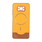 قاب Line Case جیر MagSafe فلزی محافظ لنزدار Xiaomi Poco X3 / Poco X3 Pro / Poco X3 NFC - نارنجی