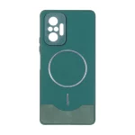 قاب Line Case جیر MagSafe فلزی محافظ لنزدار Xiaomi Redmi Note 10 Pro 4G / Redmi Note 10 Pro Max - سبز