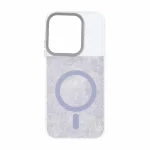 قاب مستطیلی پشت سخت براق لنز کربن طرح مگ سیف Xiaomi Redmi 15C / Poco C85 - طوسی