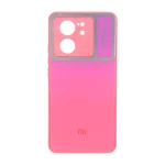قاب Auto Focus پشت گلس دور لنز آینه ایXiaomi Mi 13T / Mi 13T Pro - سرخابی