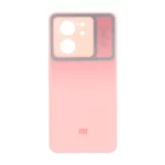 قاب Auto Focus پشت گلس دور لنز آینه ایXiaomi Mi 13T / Mi 13T Pro - گلبهی