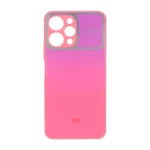 قاب Auto Focus پشت گلس دور لنز آینه ایXiaomi Redmi 12 / Poco M6 Pro 5G - سرخابی