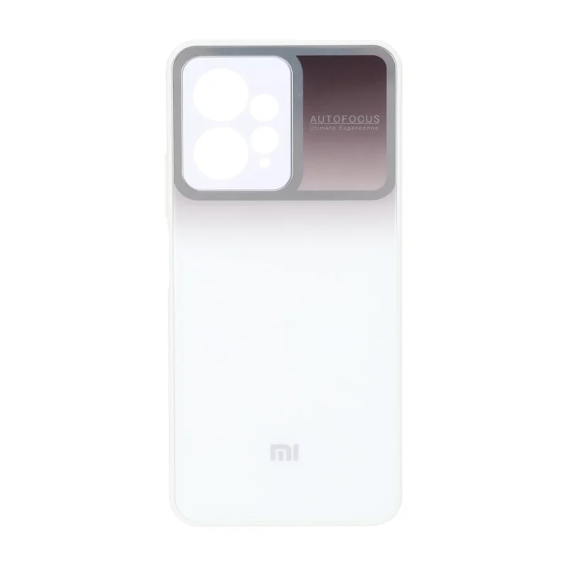 قاب Auto Focus پشت گلس دور لنز آینه ایXiaomi Redmi Note 12 4G - سفید - تصویر 2