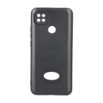 قاب طرح الکترواستاتیک مات محافظ لنزدار Xiaomi Redmi 10A / Redmi 9C / Poco C31 - مشکی