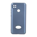 قاب طرح الکترواستاتیک مات محافظ لنزدار Xiaomi Redmi 10A / Redmi 9C / Poco C31 - سرمه ای