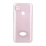 قاب طرح الکترواستاتیک مات محافظ لنزدار Xiaomi Redmi 10A / Redmi 9C / Poco C31 - صورتی